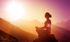 Meditasjon i fjellene